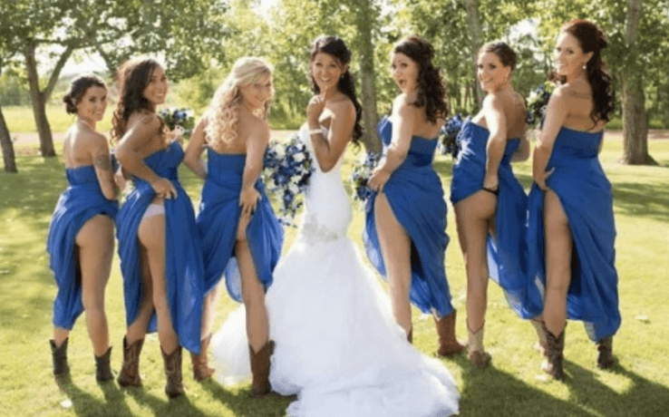 21 Naughtiest Wedding Pictures Of All Time.