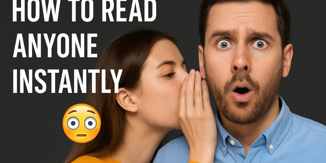 How To Read Anyone Instantly